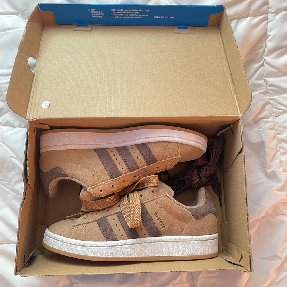 Adidas Campus 00s in cardboard/brown